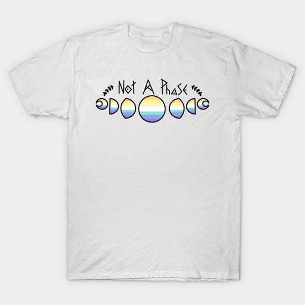 Not a Phase - Genderfaun Pride T-Shirt by Beelixir Illustration